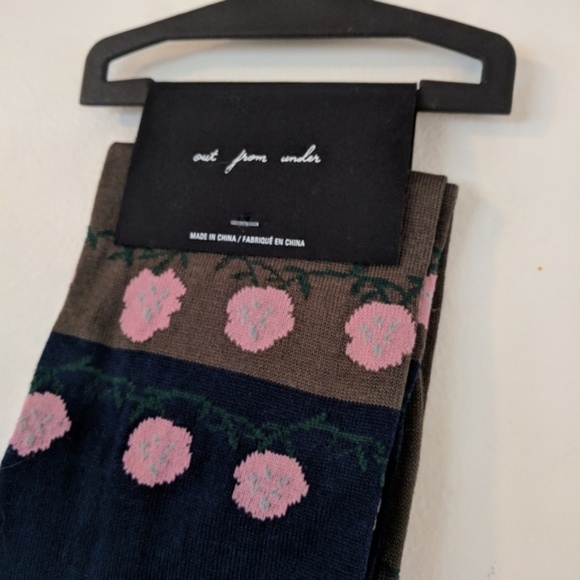 Urban Outfitters Knee High Floral Socks - Picture 5 of 5